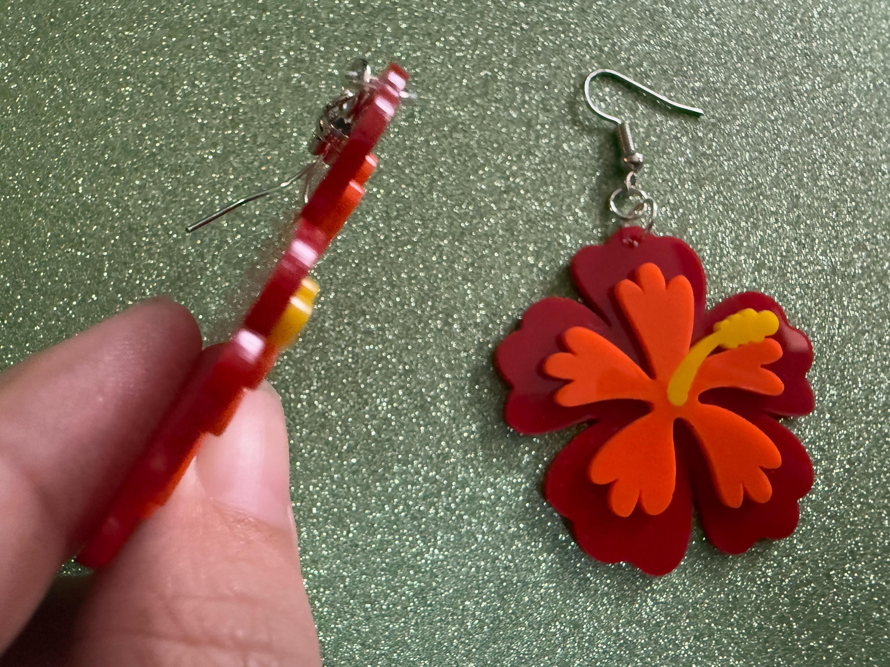 Jojofuny Lot De 4 Paires De Boucles D'oreilles Hawaïennes En