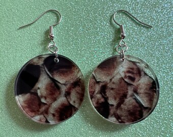 Kolczyki ze sztucznej skóry węża: cięte laserowo akrylowe węże, gady, zoo, lina Nope, Halloween, nowość, łuski węża, boa, prezenty dla niej/niego/nich