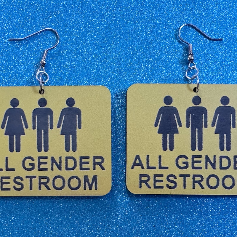 All Inclusive Gender Sign All Gender Restroom Sign - Etsy