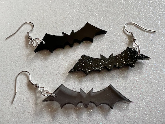 Horrible Halloween Vampire Bat Earrings For Teens Stainless Steel Simple Stud Earrings Premium Jewelry Festival Party Gifts