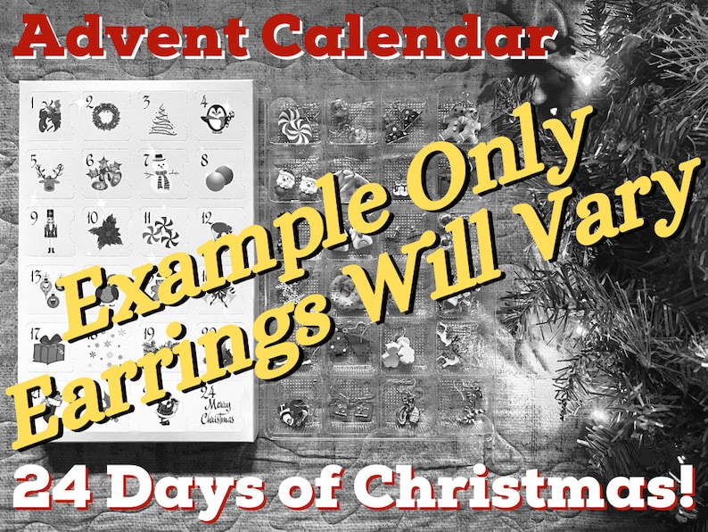 Advent Calendar (earring-licious): 24 Days of Christmas Earrings ...