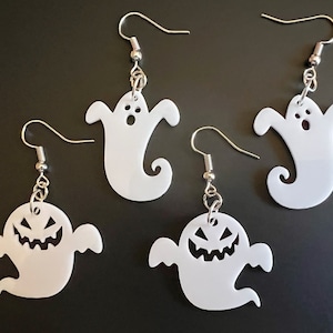 Spookoorbellen: lasergesneden acryl geesten, halloween, spookachtig, eng, spookachtig, beste cadeaus voor haar/hem/hen