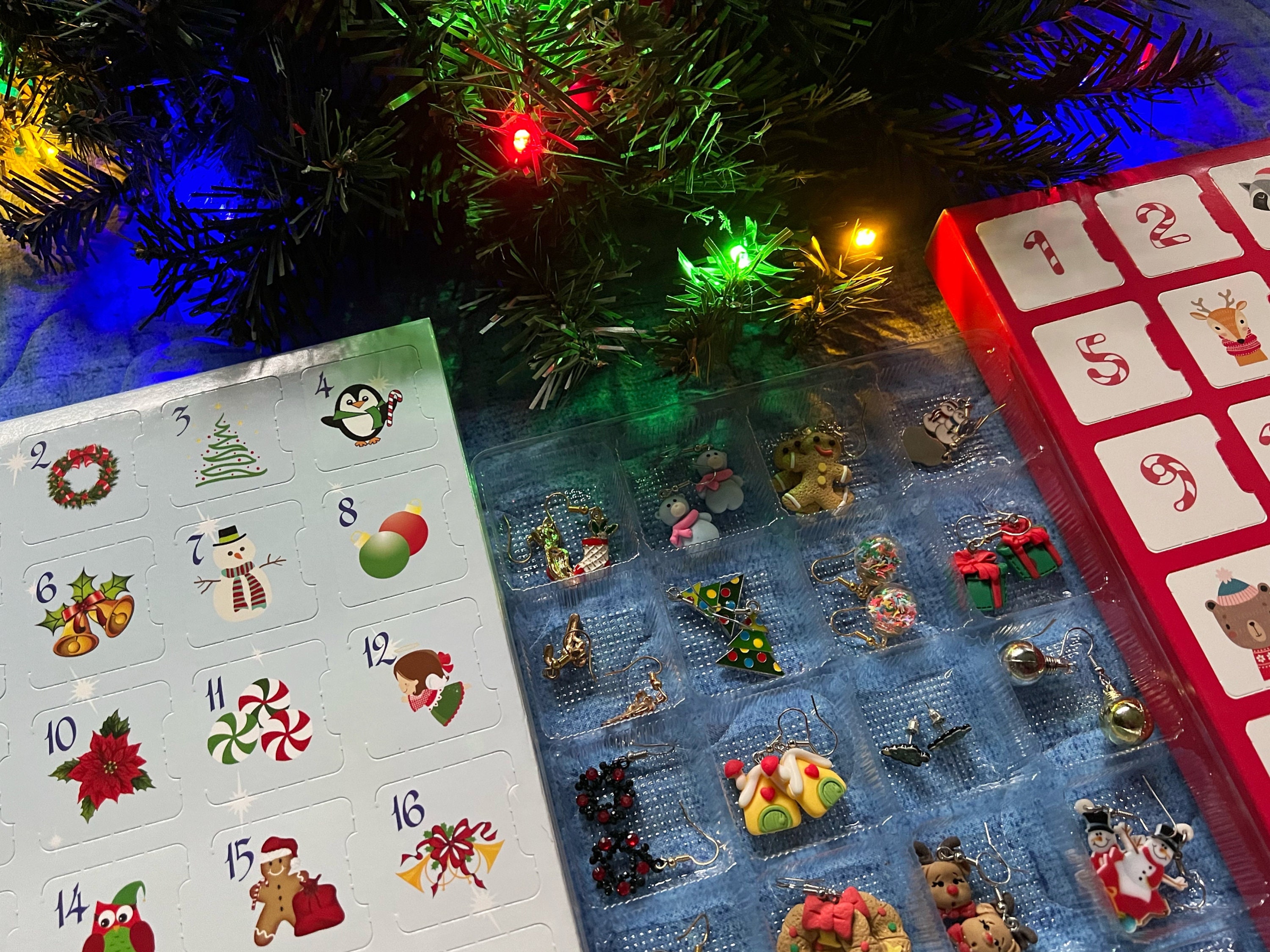 Advent Calendar (earring-licious): 24 Days of Christmas Earrings ...