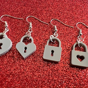 Love Lock Earrings - Etsy