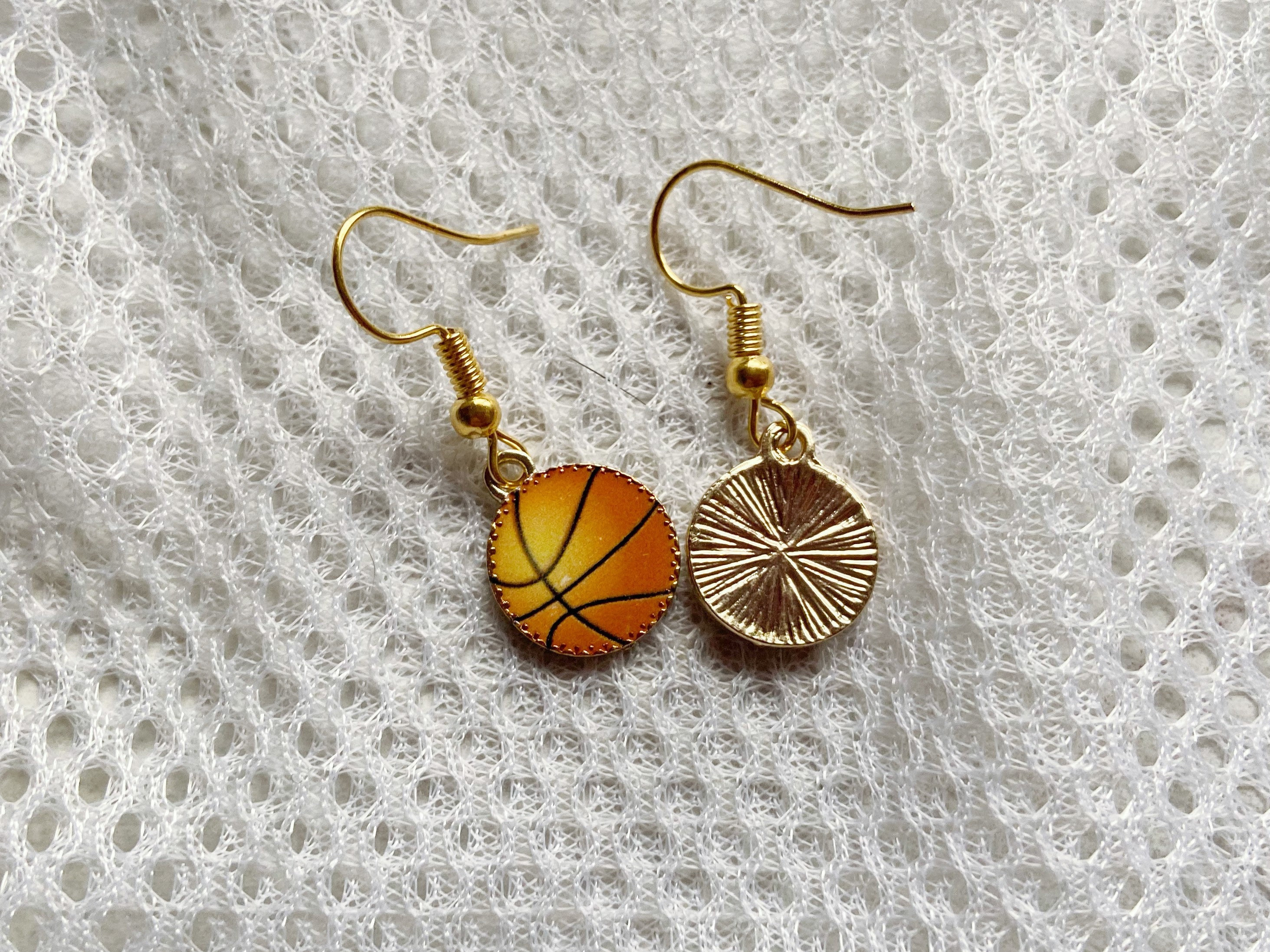Basketball Earrings Sports NBA Etsy