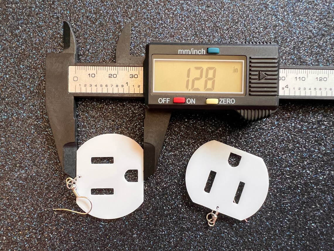 Cute Socket Cute Socket Earrings: Laser Cut Acrylic Sockets, Electricity ...
