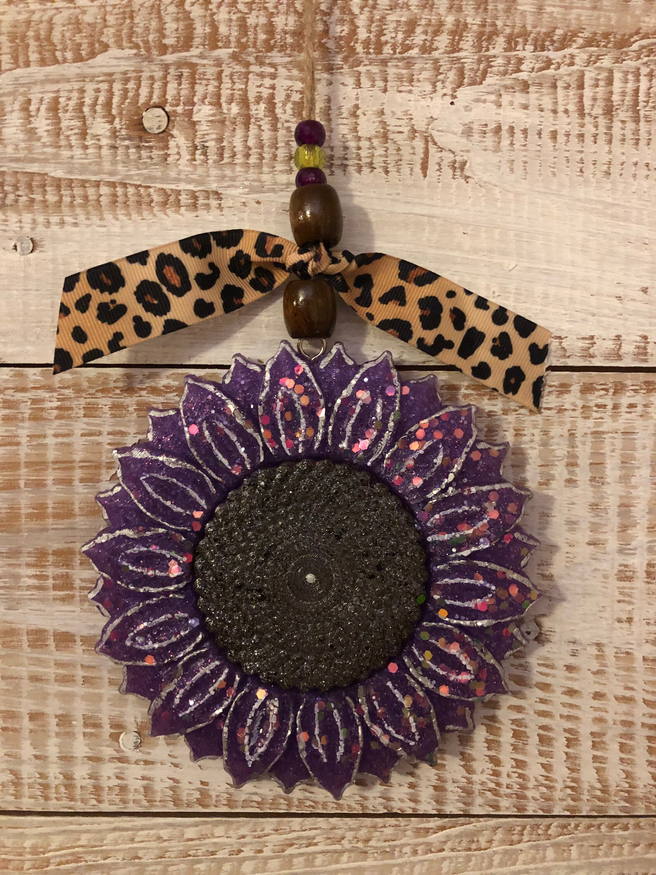 Sunflower car freshie Car freshie aroma beads freshies Etsy