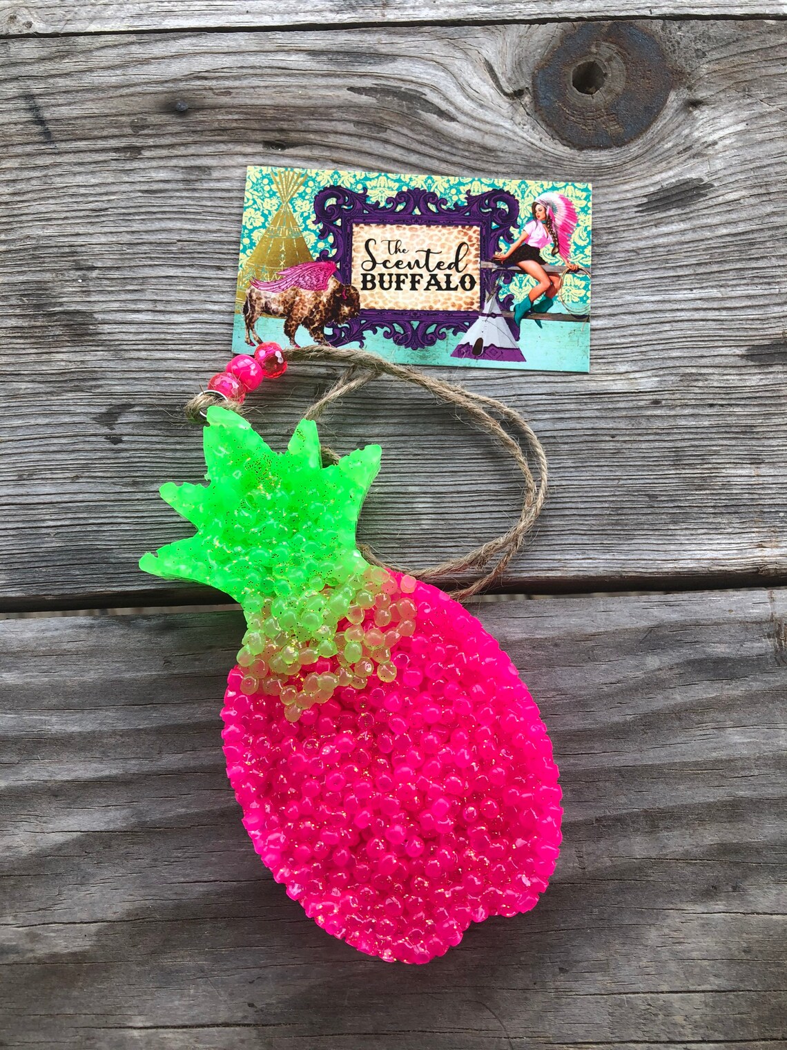 Apple Cinnamon freshie aroma beads car freshieneon Etsy