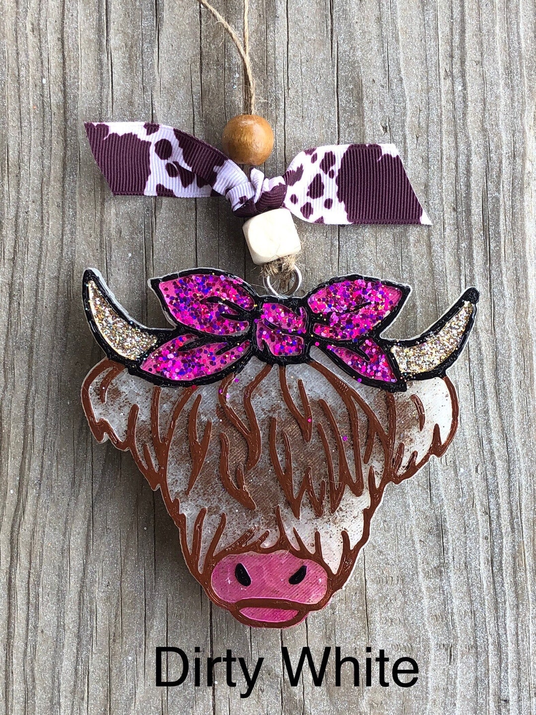 Highland Cow Air Freshener/ Wholesale Freshies Etsy
