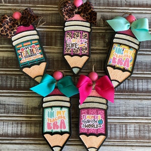 Pencil Car Freshie, Teacher Christmas Gift