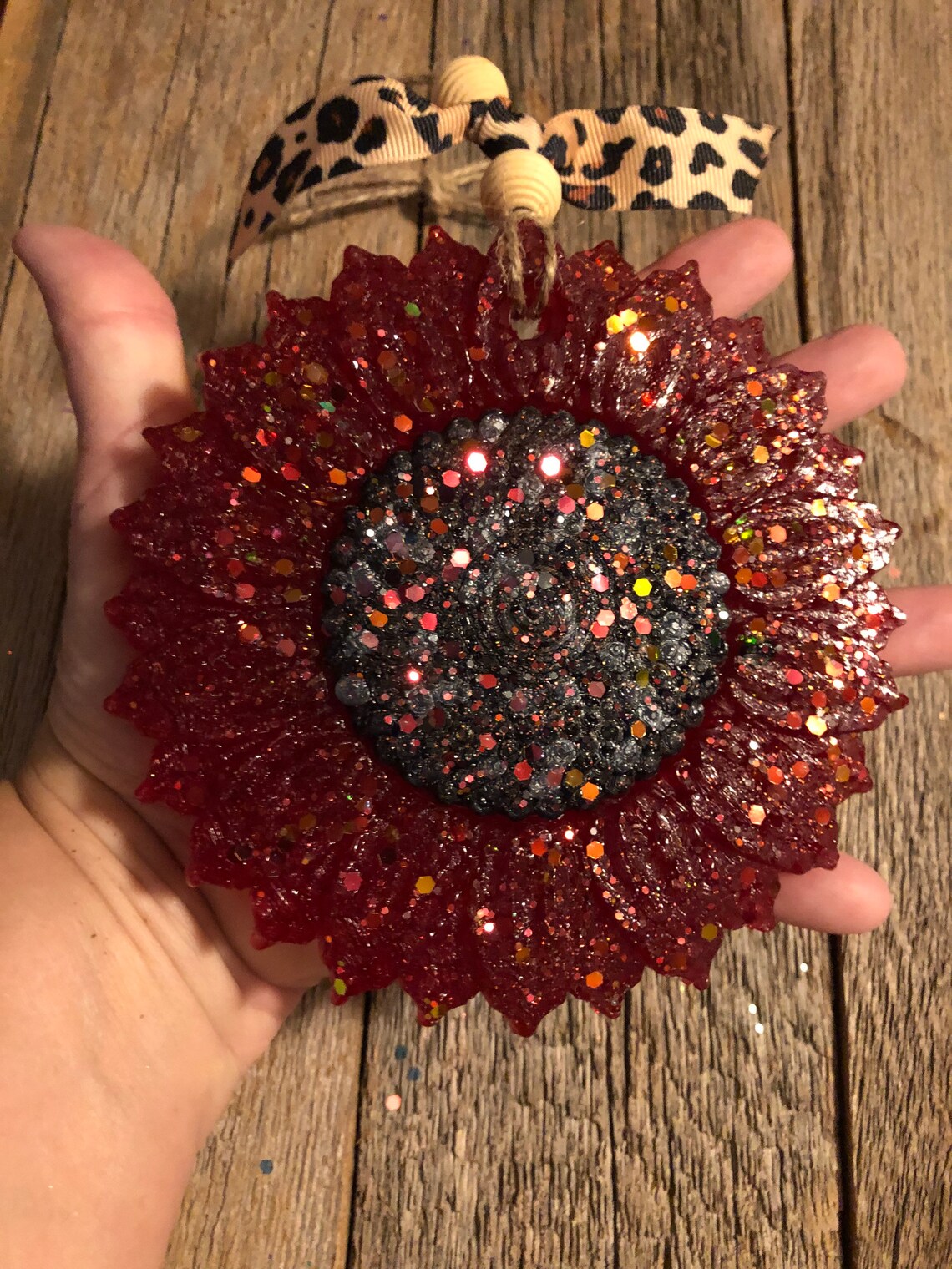 Sunflower car freshie Car freshie aroma beads freshies Etsy