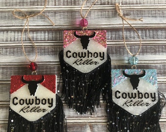 FREE SHIPPING, Cow Boy Killer freshie, car freshies, Western freshies, Wholesale freshies