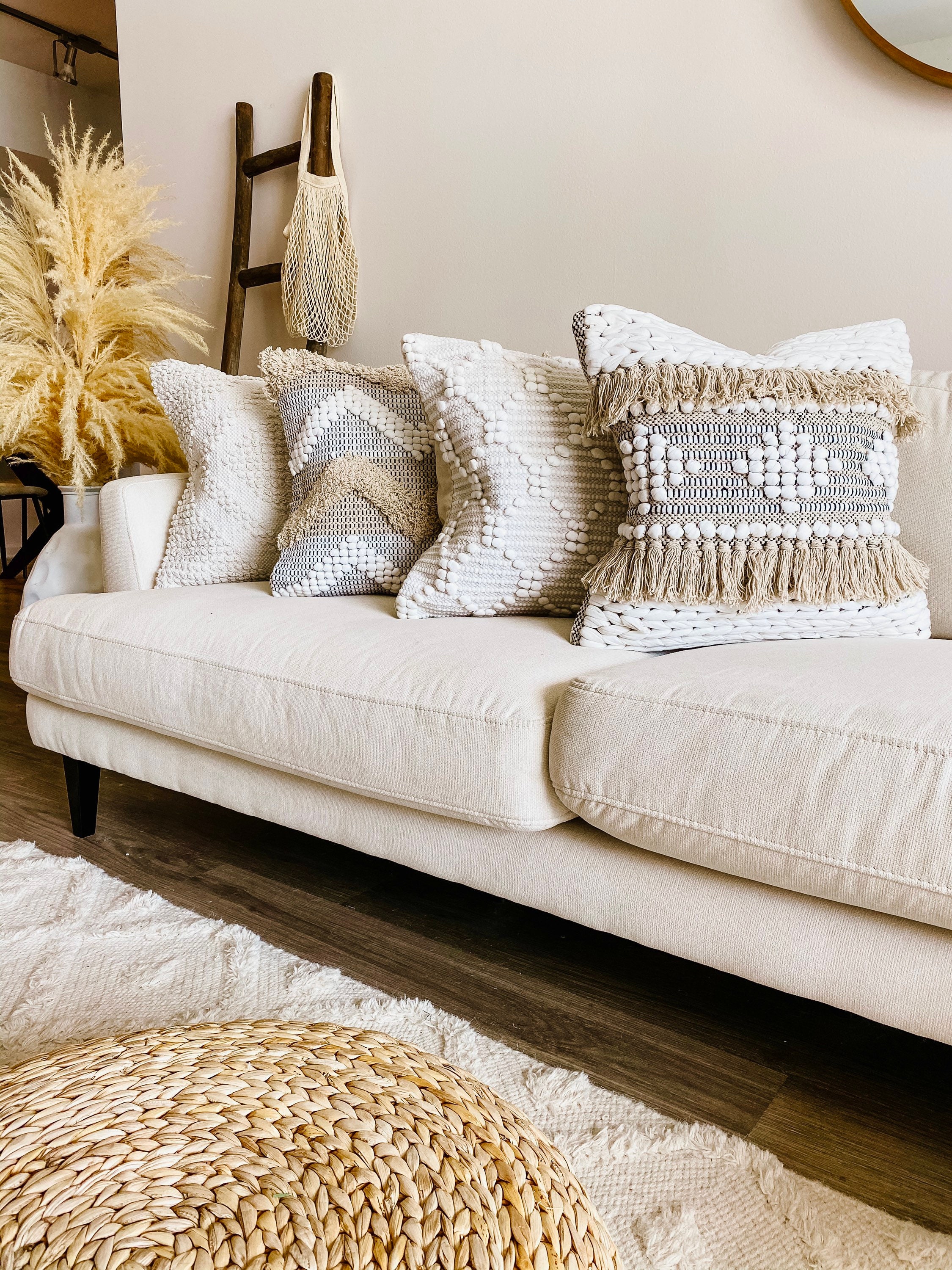 PREORDER Boho Fringe Pillow Cover Bohemian Cushion Cover Etsy