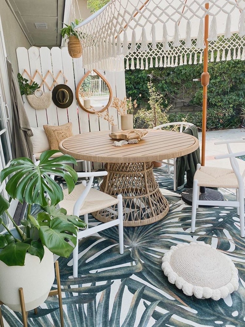 Jute Outdoor Pillow Cover Seagrass Raffia Jute Pillow Cover Etsy