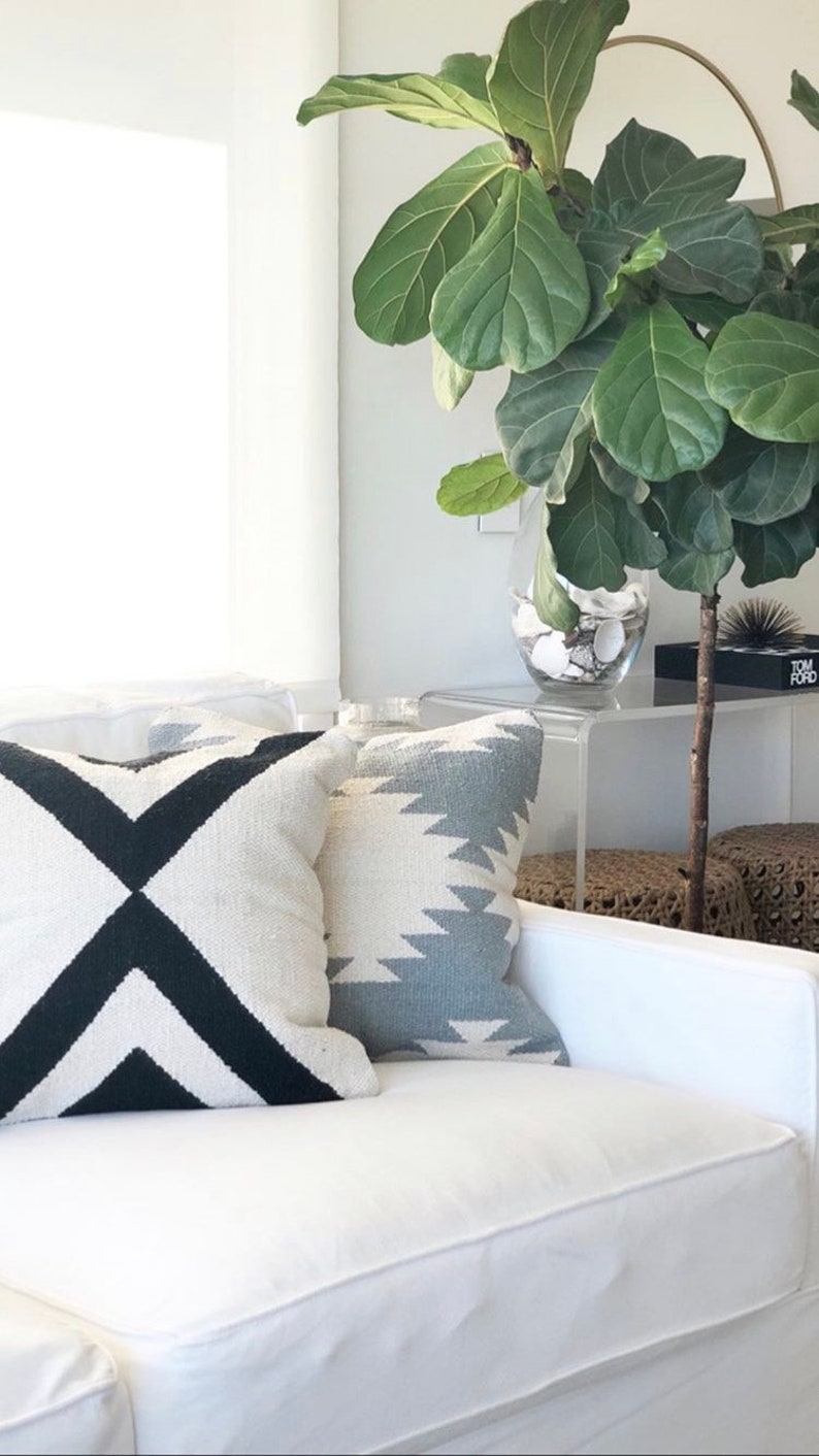 Gray Kilim Pillow Cover Modern Kilim Cushion Covers Beige Etsy