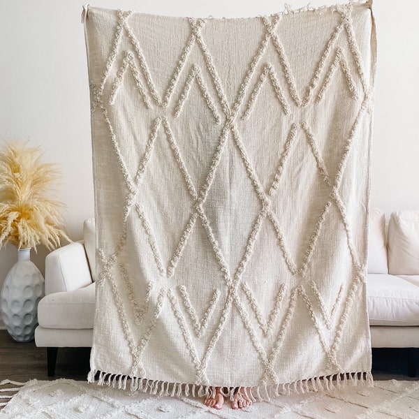 Boho Throw Blanket Etsy