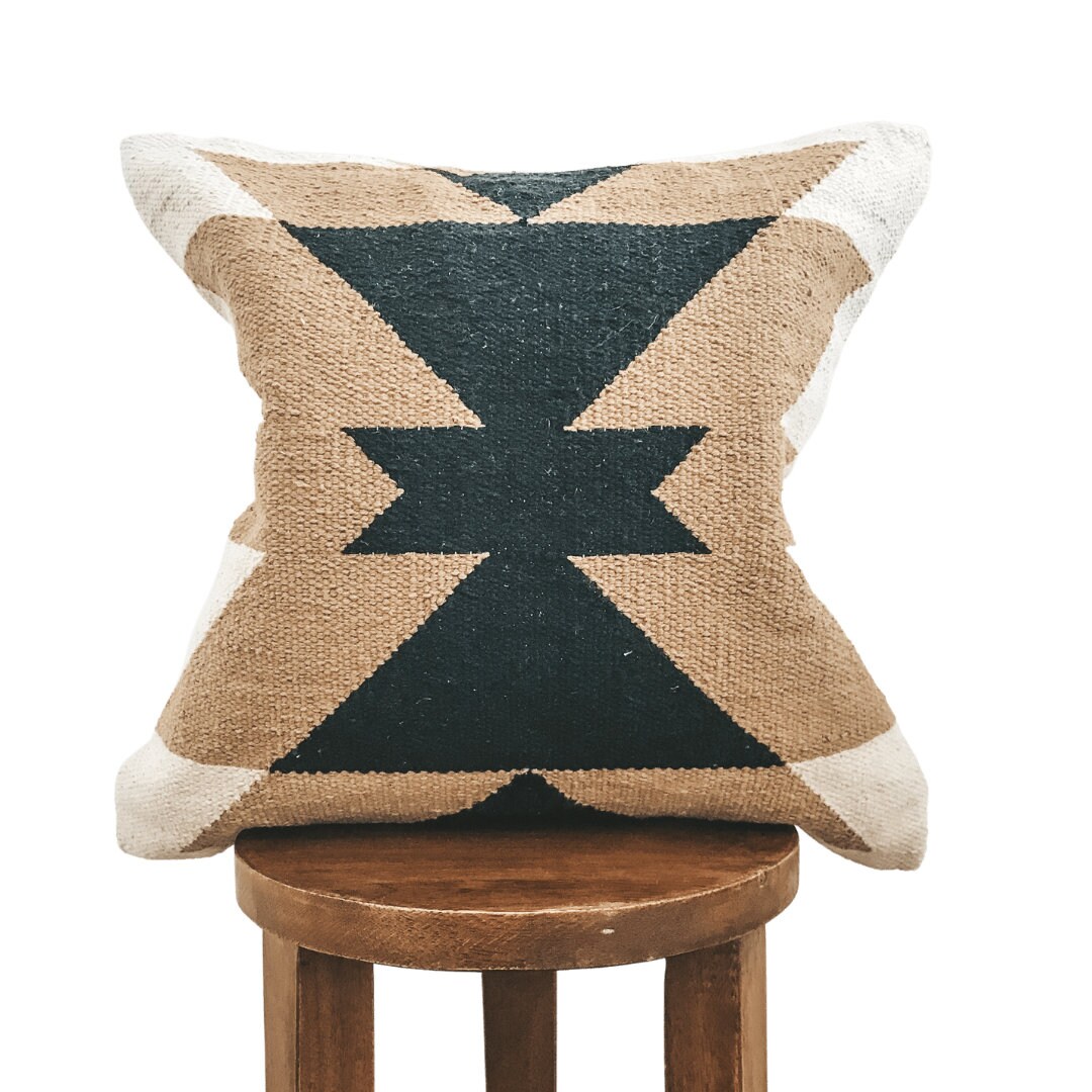 Southwestern Aztec Throw Pillow Cover, Tribal Decorative Pillow, Modern
