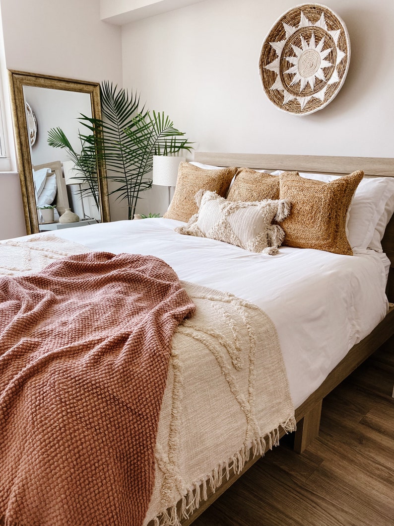 Mauve Throw Blanket Rose Throw Blanket Pink Throw Blanket Etsy