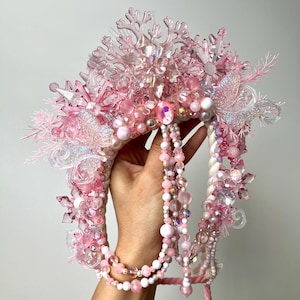 Adult Ice Snow Queen Crown (Sugar Plum Fairy)