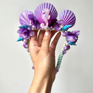 Child/Adult Little Mercrown (Soft Purples)