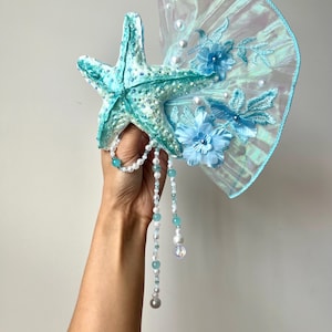 Seafoam Starfish headpiece (not water friendly)