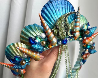 Adult Mermaid Crown (Syren Fishy)