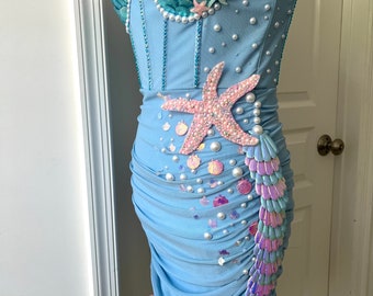 Mermay Barbie Mermaid Party Dress