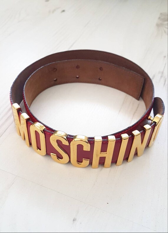 ladies moschino belt