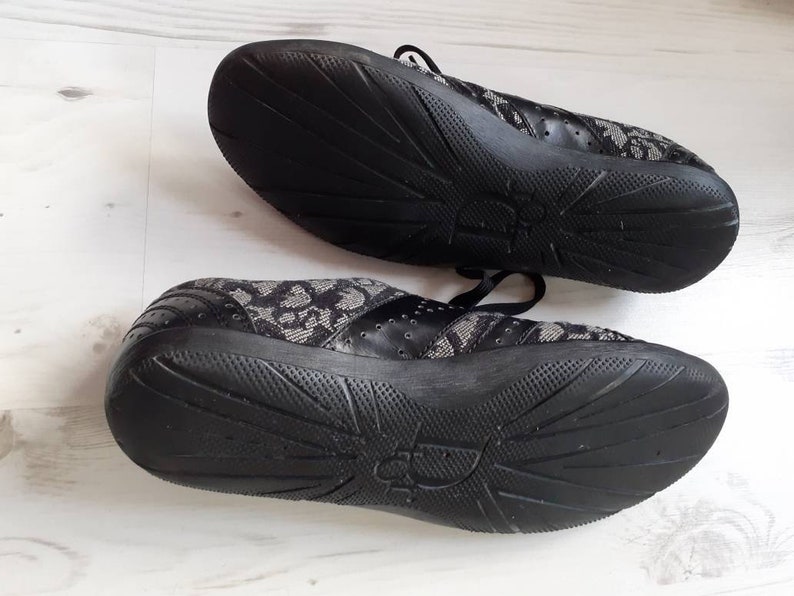 Vintage Dior trotter logo shoes pumps size UK 3.5 EU 36.5