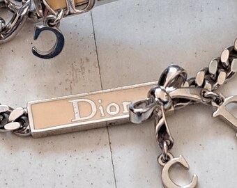 archive Christian Dior bracelet logo y2k
