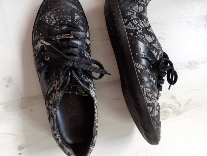 Vintage Dior trotter logo shoes pumps size UK 3.5 EU 36.5
