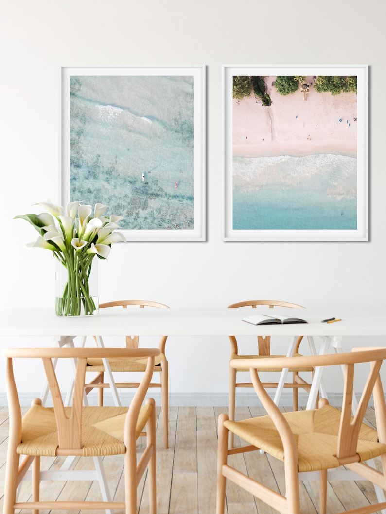Pastel Colours Beach Scene Natural Light Photography Soft Sand Blue Water Beach Drone Photography Drone Photo Caribbean Sea
