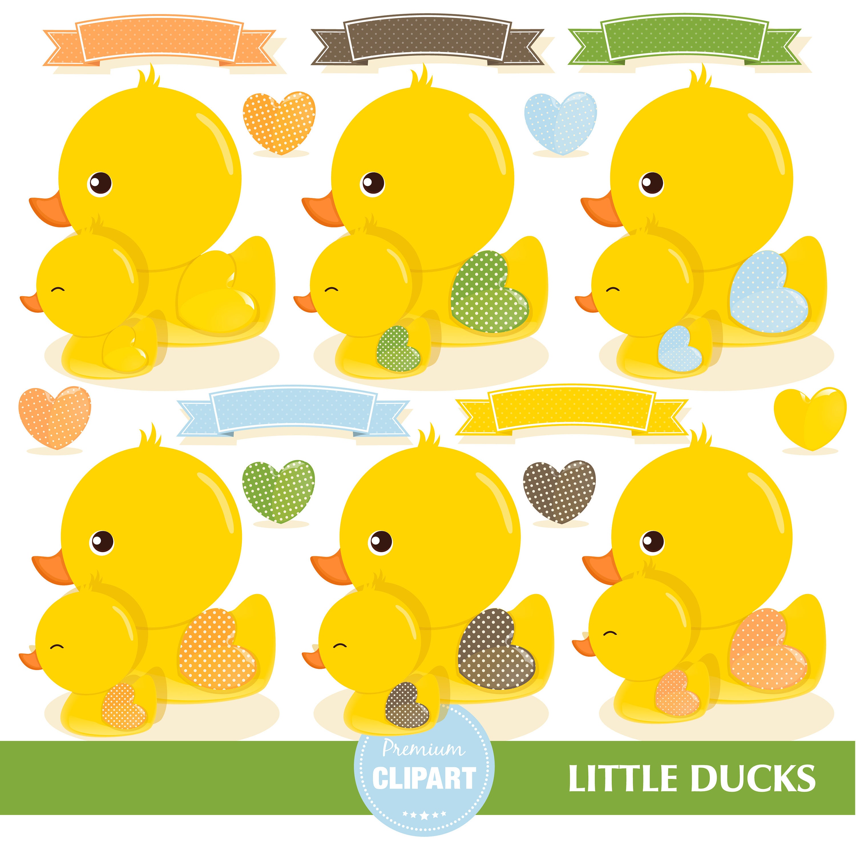 Baby Rubber Duck Clip Art