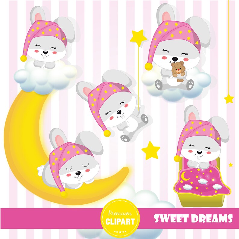 Baby-Mädchen-Dusche-Clipart Bunny Clipart Mädchen Clipart ...