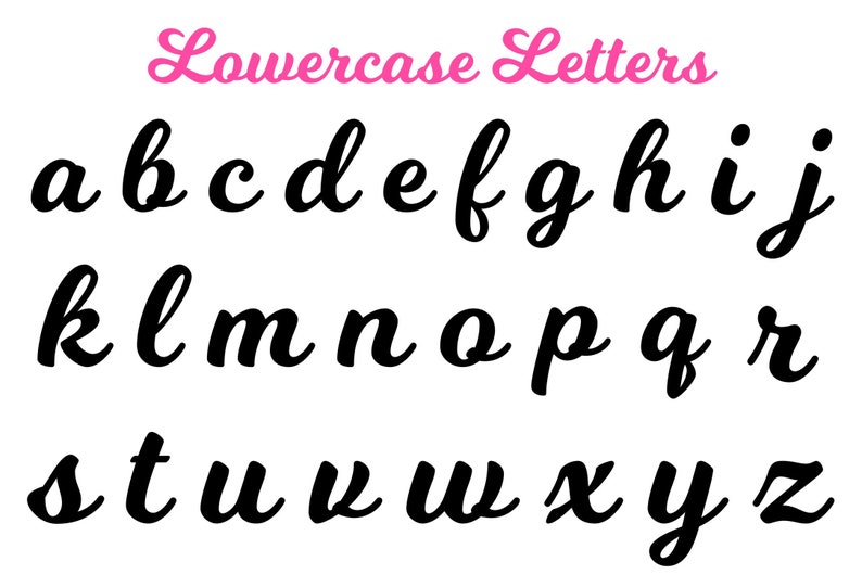 Cursive Numbers Free Printable