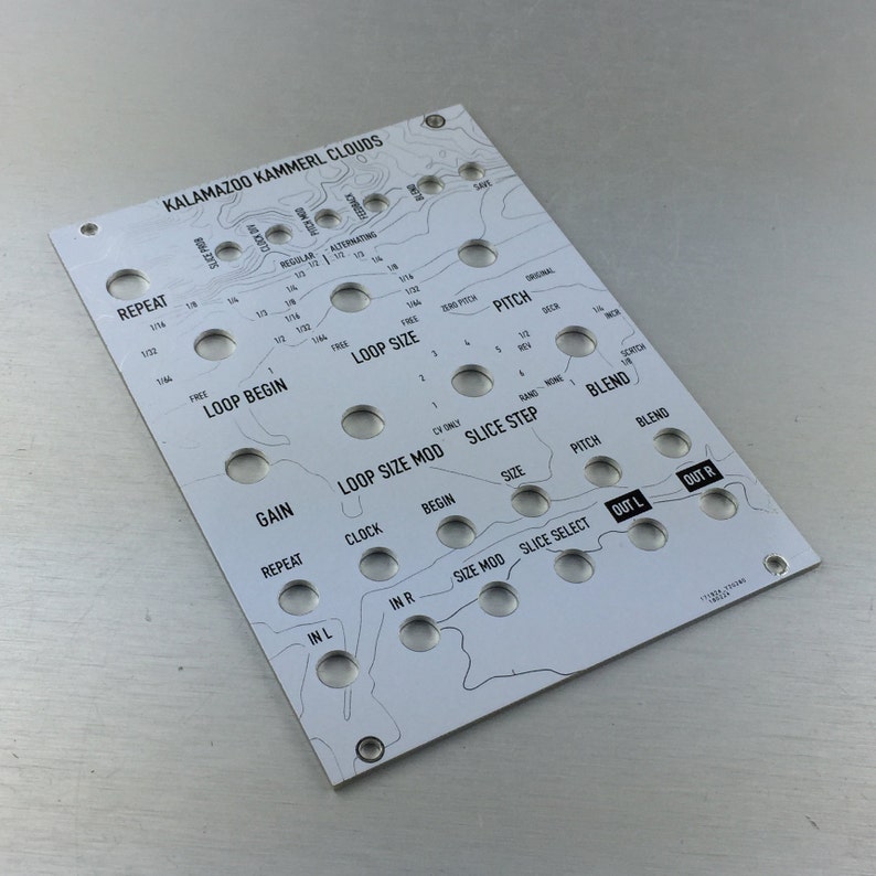 Kalamazoo Kammerl Clouds Alternative Panel For Clouds Eurorack Module by North Coast Modular Collective image 2