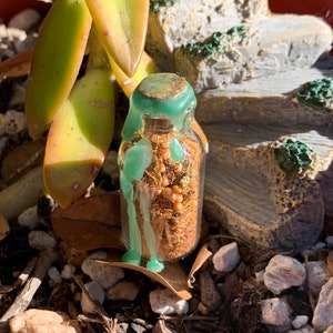 Money Blessing Spell Jar: Gift for Business Abundance