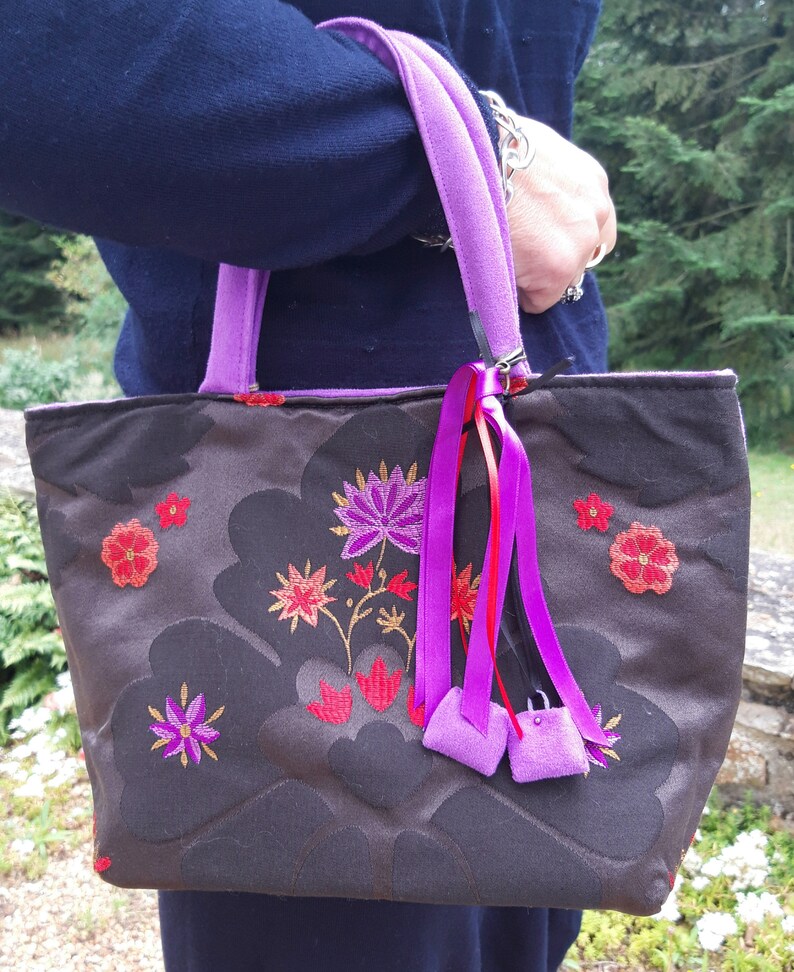 Unique Piece 50/% Hand-held bag Editors/' Fabrics SOLDES