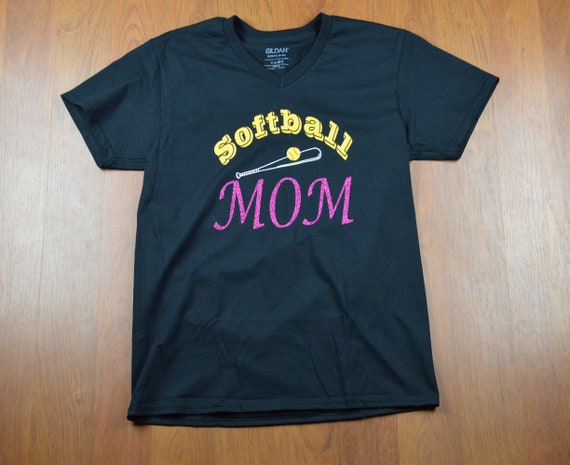 funny softball mom shirts