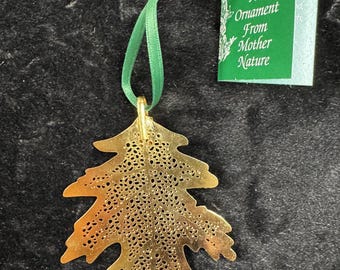 Real Christmas Fern Leaf Ornament Dipped In Gold Christmas Ornament Real Leaf Ornament Gold Leaf Ornament Fern Tree Leaf