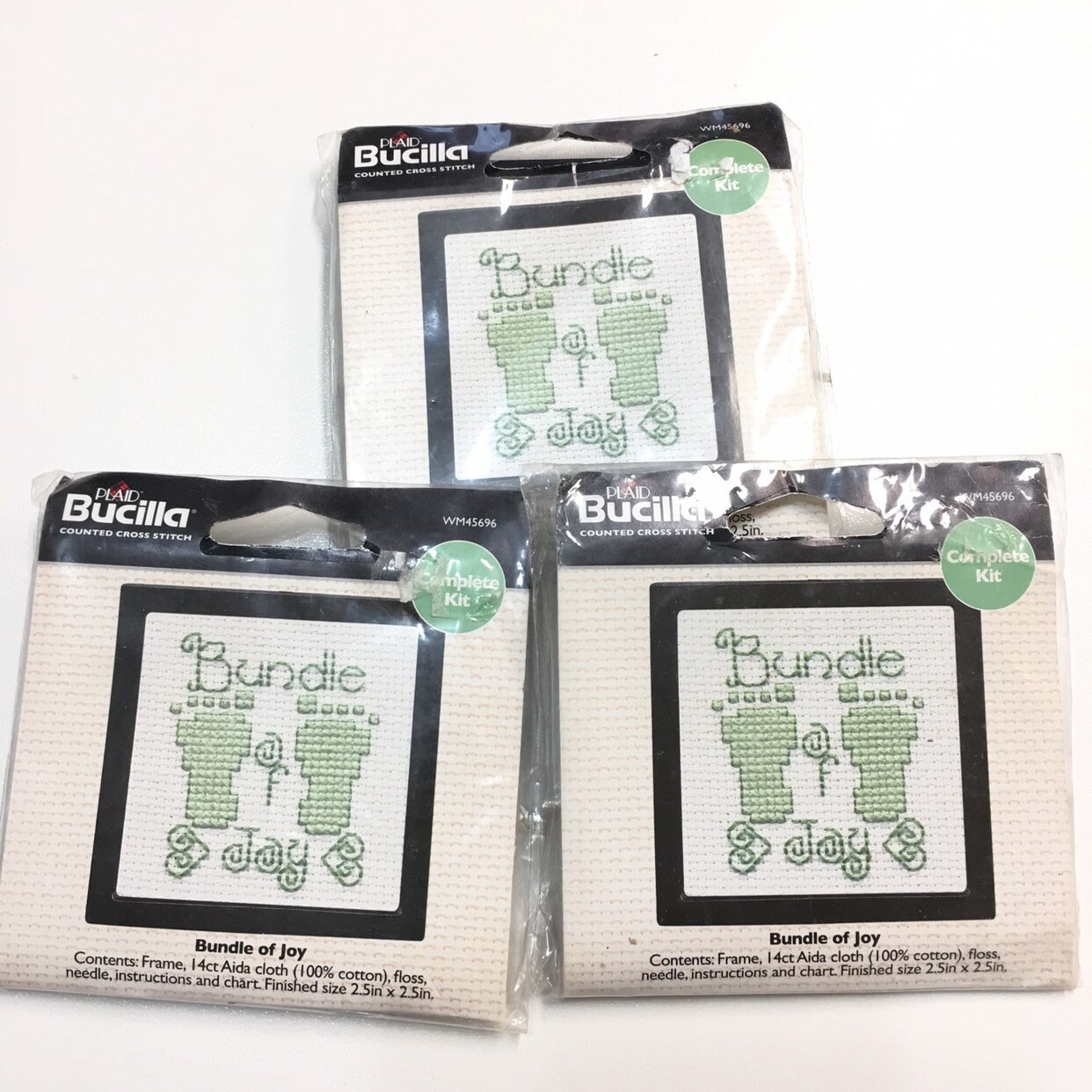 Bucilla Counted Cross Stitch Kit 2.5x2.5 30/Pkg