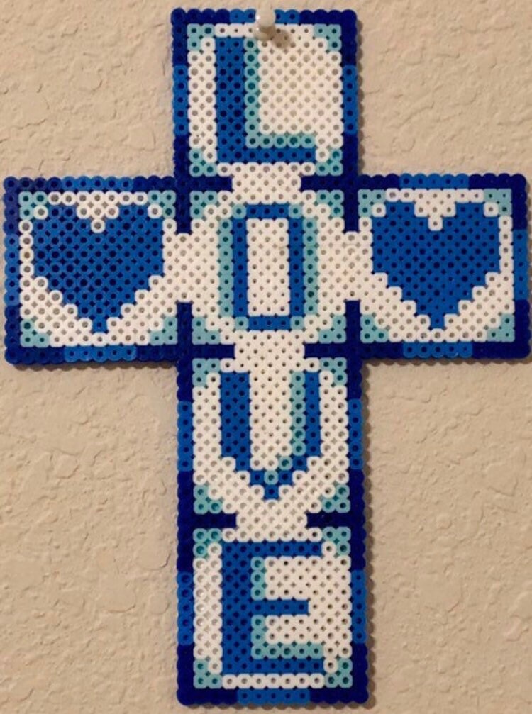 Perler Bead Crosses Etsy