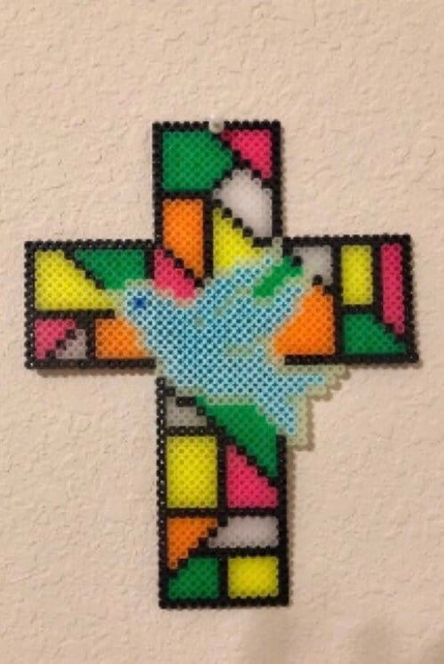 Perler bead Crosses Etsy