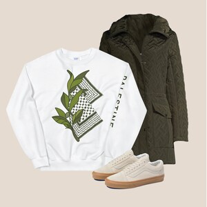 Palestine Olive Branch Unisex Sweatshirt