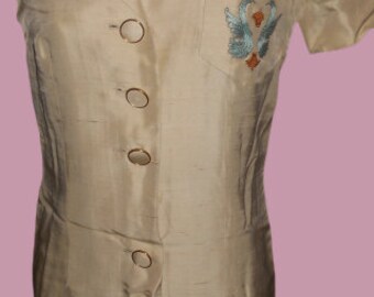 Vintage/Retro Silk Dress