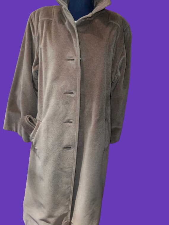 Vintage Kashmiraj Long man made/Faux Cashmere Coat