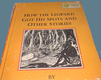 Vintage How the Leopard Got His Spots by Rudyard Kipling