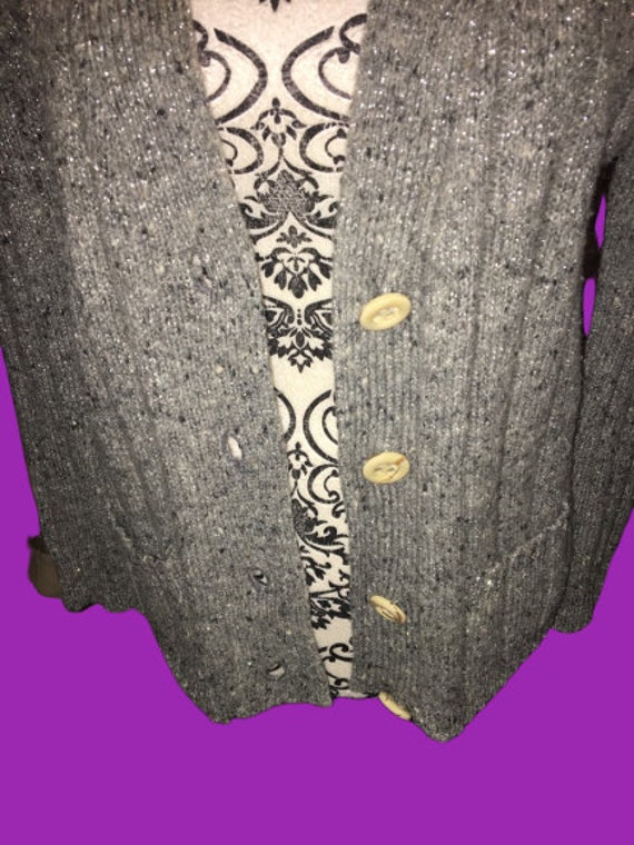 Vintage/Retro 1970's woman's cardigan sweater - image 4