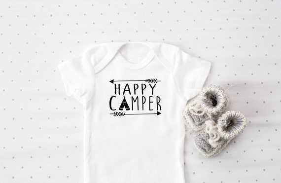happy camper onesie