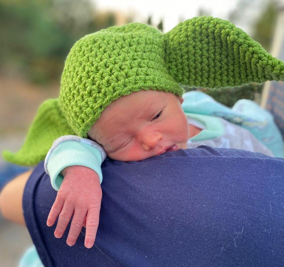 Baby alien child crochet hat beanie newborn to 12 years old sizes made to order handmade baby shower gift